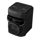 LG XBOOM RNC2, Altavoz de Gran Potencia, 80W, la Bestia, 2 Altavoces, Bluetooth 4.2, USB, Conexión Auxiliar RCA, iluminación LED y entradas para micrófono, Gris Oscuro