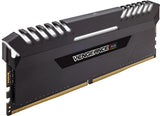Corsair Vengeance RGB - Kit de memoria Entusiasta de 16 GB (2 x 8 GB, DDR4, 3200 MHz, C16 XMP 2.0) negro
