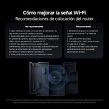 Router WiFi WiFi7 BE3600 – 2.5G Puerto Malla WiFi BLE conexión multidispositivo de Baja latencia