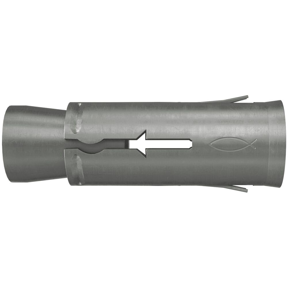 fischer Tobillo Fhy M6 de Acero Inoxidable para losa alveolar, Techo Placa Hueca en hormigón Armado/Caja de 50, Talla única