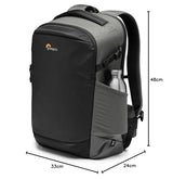 Lowepro Flipside BP 400 AW III Mochila para Cámara Sin Espejo y DSLR - gris oscuro - acceso posterior - acceso lateral - Divisores Ajustables - para Cámaras como Sony α7 - LP37353-PWW