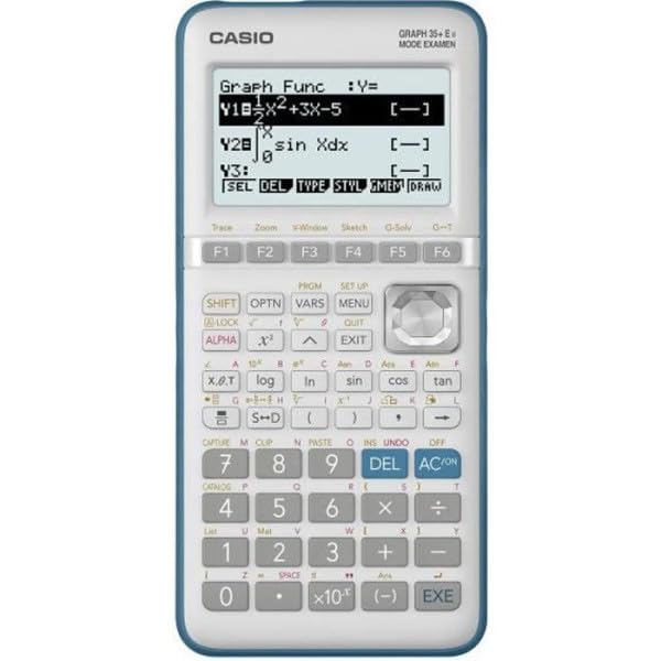 Calculatrice graphique Casio Python Graph35 + EII