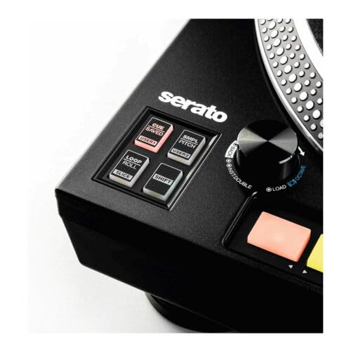 Reloop RP-8000 MK2 Giradiscos para DJ, 7 modos de funcionamiento codificados por colores RGB, Platter Play: controla la velocidad del giradiscos