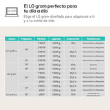 LG gram 14ZD90T-G.AX78B Ordenador Portátil 14 Pulgadas Intel Core Ultra7 255H, 16 GB RAM, 1TB SSD, Panel IPS Antirreflejo, WUXGA, 1.120 g, 30 Horas, FreeOS, Negro, Teclado QWERTY Español