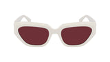 CALVIN KLEIN JEANS CKJ23652S Gafas, Ivory, 54/19/145 Unisex Adultos