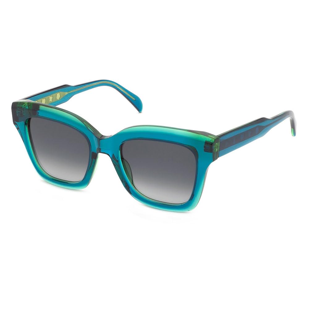 Tous STOC81V Sunglasses, Multilayer Green, 53 Unisex Adulto