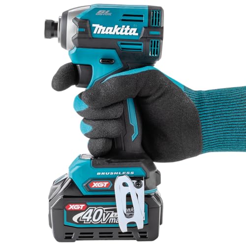 Makita TD003GA202 - Atornillador de impacto inalámbrico (40 V, máx. 2,0 Ah, 2 baterías y cargador)