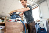 Bosch Professional GSS 230 AVE - Lijadora orbital (300 W, vibration control, plato lijador 182 x 92 mm, microfiltro, en L-BOXX)