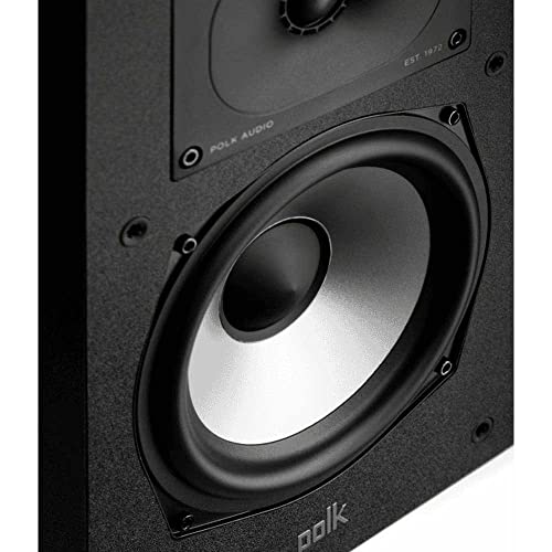 POLK AUDIO Monitor XT20 Altavoz de Estante, estéreo, Envolvente, Certificado de Alta resolución, Compatible con Dolby Atmos y DTS: X, Altavoces HiFi y de Cine en casa (par)