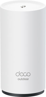 TP-Link Deco BE25-Outdoor(1-Pack) – Sistema Wi‑Fi 7 Mesh de Doble Banda (BE3600, 3,6 Gbps), 2 Puertos 2,5 Gbps, MLO, AI‑Roaming, HomeShield