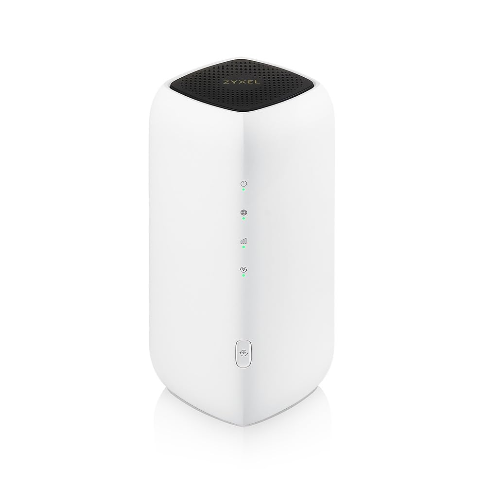 Zyxel 5G NR 4.67 Gbps Router Interior | AX1800 WiFi 6 Router | Nebula Cloud Management | Compartir WiFi a 64 Dispositivos | Dual WAN failover | Puertos Gigabit LAN [Nebula FWA505]