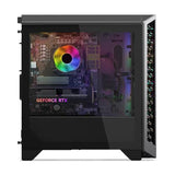 Lenovo LOQ Tower Gaming (AMD Ryzen 7 8745HX, NVIDIA GeForce RTX 5060, 16 GB RAM, 1 TB SSD, 26L, Wi-Fi 7, Sin Sistema Operativo) - Color Gris