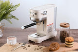 Senya cafetera Tasty Coffee Crema 20 bares, cafetera espresso y capuchino 1300W, Thermoblock, espumador de leche, apagado automático, SYBF-CM006C