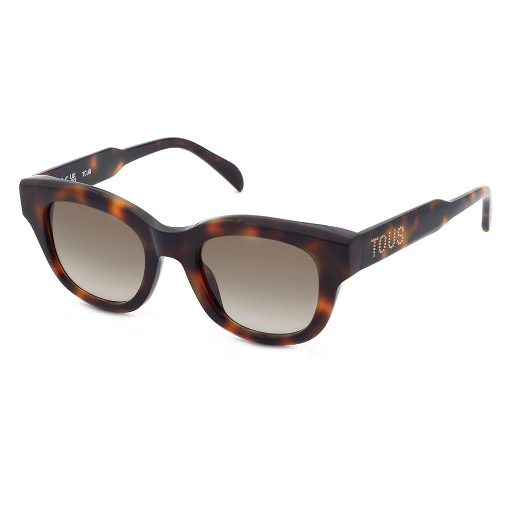 Tous, SUNGLASSES, STOC82-50-0752, SHINY DARK HAVANA, Female