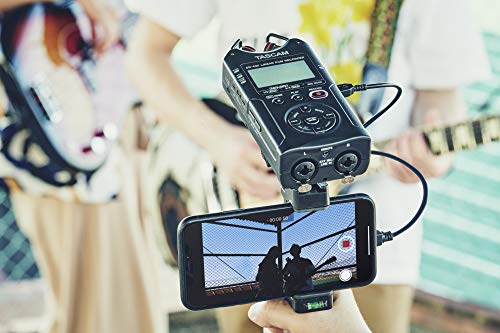 Tascam DR-40X grabadora de audio portátil de 4 pistas, usb2.0
