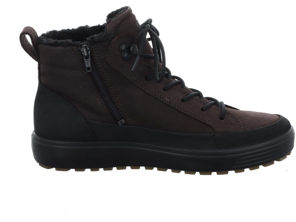 ECCO Soft 7 Tred, Bota Moderna Hombre, Black/Mocha, 42 EU