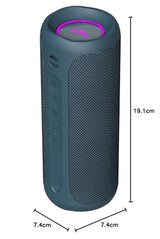 Vieta Pro Altavoz Bluetooth Potente 25W, Radio FM, Resistente al Agua, 12H Batería, Micrófono, Aux-In, USB-C, TWS, Compatible con Alexa | Altavoz Portátil Goody 2. Azul