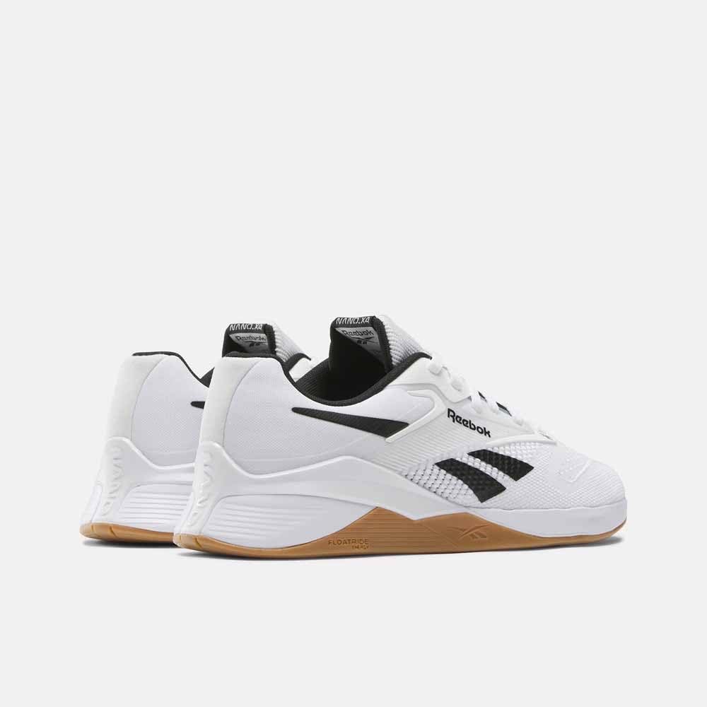 Reebok Nano X4, Zapatillas de Deporte Unisex adulto, Ftwwht Black Rbkg04, 44 EU