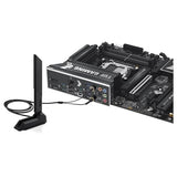 ASUS TUF GAMING B850-PLUS WIFI - Placa base AMD ATX, 14+2+1 etapas de potencia DrMOS 80A, DDR5, PCIe 5.0, 3 ranuras M.2, WiFi 7, Realtek 2.5Gb Ethernet, DisplayPort, HDMI, USB 20Gbps Tipo-C, Aura Sync