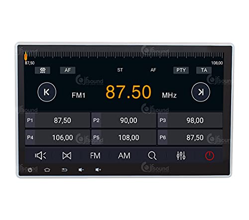 Radio de Coche para Opel Movano Android GPS Bluetooth WiFi USB Dab+ Touchscreen 10" 8core Carplay AndroidAuto