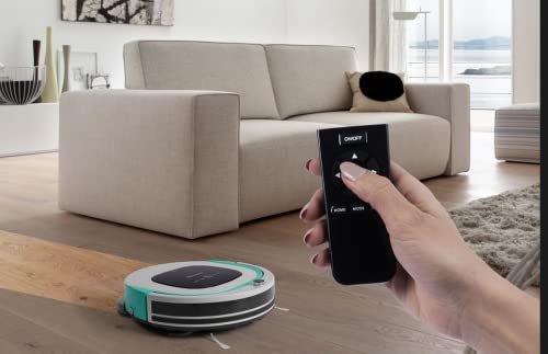 LINEA TIELLE LIFE TECHNOLOGIES Robot Aspirador Limpiador de Suelos Sensor Cleaner Plus WN Profesional con Kit Animal Care y mapeo de ambientes