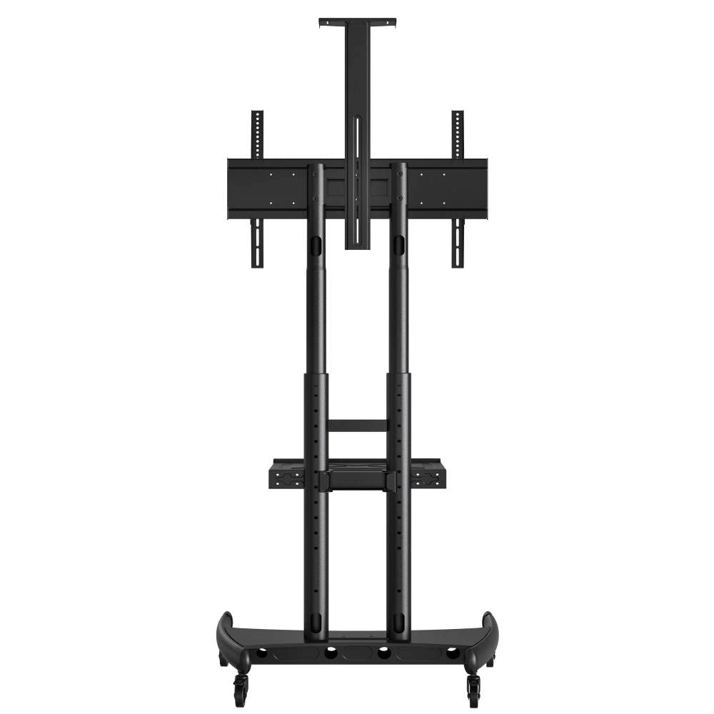 Ergosolid AVA1800B - Soporte móvil para televisor LCD, LED y televisores de 55 a 80 Pulgadas (35 a 20 cm), Color Negro
