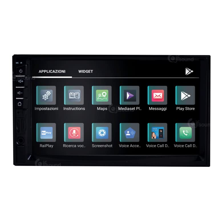 Radio de Coche 2din universales Android GPS Bluetooth WiFi USB Dab+ Touchscreen 7" 8core Carplay AndroidAuto