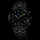 Festina Reloj Hombre F20670/1 Chrono Bike Caja de Acero Inoxidable 316l Plateado Correa de Acero Inoxidable 316l Plateado
