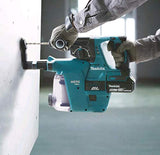 Makita DHR242ZJW - Taladro SDS + 18 V BL+DX06 3 FUNZ, 18 V, turquesa