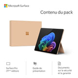 Microsoft Surface Pro (Cargador no Incluido), Copilot Plus PC, Pantalla táctil OLED 13, Snapdragon X Elite, 16 GB RAM, SSD 512 TB, Modelo, 11ª edición, Dune