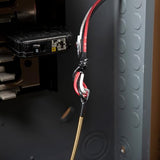Klein Tools Cinta de pescado, extractor de alambre de fibra de vidrio con líder de acero en espiral, carcasa optimizada y mango, 15 m 56350