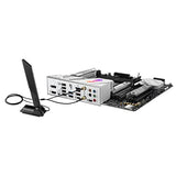 ROG Strix B760-G Gaming WiFi - Placa Base Intel B760 (LGA 1700) mATX Blanco con 12+1 DrMos, DDR5, PCIe 5.0, Q-Release, 2X PCIe 4.0 M.2, WiFi 6E, Ethernet 2,5G, USB 3.2 Gen 2x2 Tipo C, Aura Sync