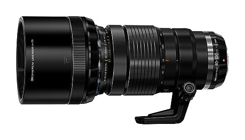OM SYSTEM Objetivo M.Zuiko Digital ED 40-150mm F2.8 Pro, Teleobjetivo, Adecuado para Todas Las cámaras MFT, Modelos Olympus OM-D y Pen, Serie G de Panasonic, Color Negro, 40-150 mm