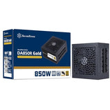 SilverStone Technology DA850R Gold, ATX Totalmente Modular 80 Plus Gold 850W ATX 3,0 y PCIe 5,0, SST-DA850R-GMA