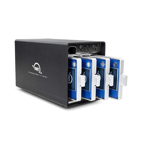 OWC Unidad Externa ThunderBay 4 Mini Raid 5 Edition de 4 bahías con Puertos Thunderbolt3
