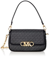Michael Kors Parker MD Conv POUCHETTE Shldr, Bolsa para Mujer, Negro, One Size