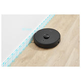 SENCOR Robot Aspirador y fregasuelos SRV 9120BK - Navegación Láser LiDAR, Ultra Potente 3000Pa, Autonomía de 140 min, Control por App, Silencioso, Ideal para Pelos de Animales y Alfombras