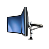 StarTech.com Soporte para Dos Monitores con Brazos Móviles - Apilable - Brazos Intercambiables con Ajuste de Altura por Muelle