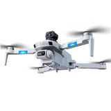 LUXWALLET Falcon X Dodge - 30KM/h Drone - WiFi GPS 1080P Full HD Drone – Laser Obstacle Avoidance - EIS Stabilisator - 2000 Meter Afstand + 2X Accu