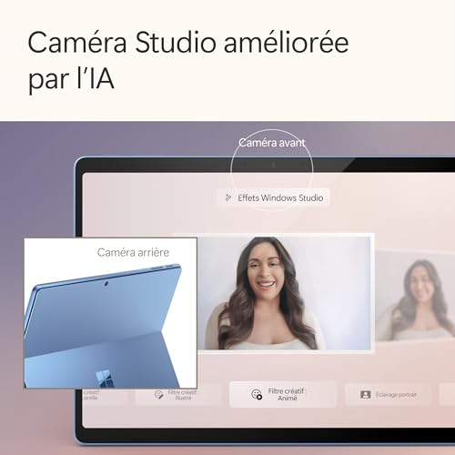 Microsoft Surface Pro (Cargador no Incluido), Copilot Plus PC, Pantalla táctil OLED 13, Snapdragon X Elite, 16 GB RAM, SSD 512 TB, Modelo, 11ª edición, Azul Zafiro