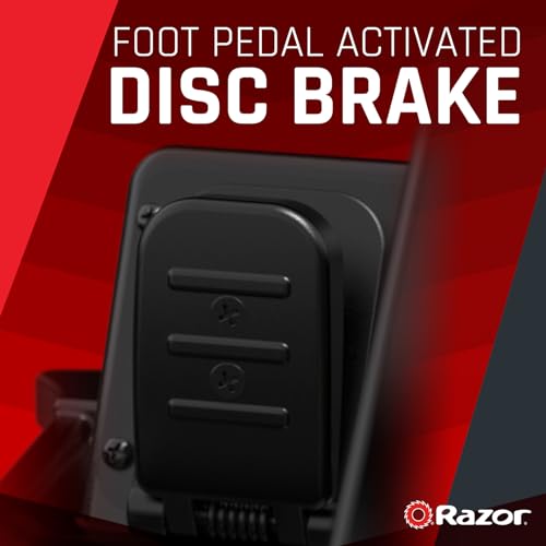 Razor Ground Force Elite - Go Kart Eléctrico para Niños 13+ con Marcha Adelante y Marcha Atrás, Velocidad Máxima de 14 mph, Autonomía de 40 Minutos, 350W con Batería de 36V 5Ah - Negro y Azul