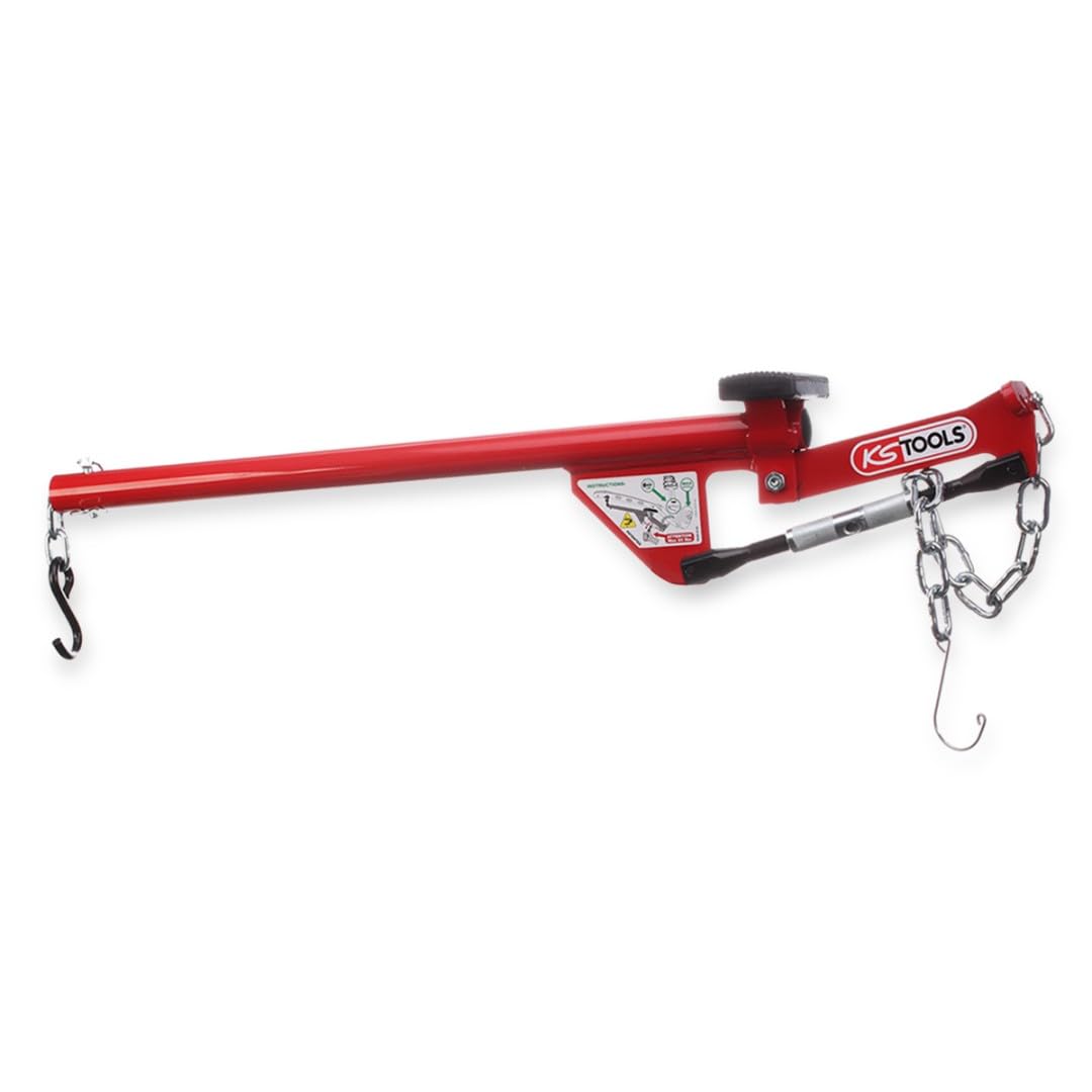 KS Tools 700.1495 Palanca universal para ejes, con cadena, 960mm