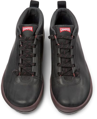 Camper Peu Pista GM K400481, Barco Ankle para Mujer, Negro 016, 39 EU