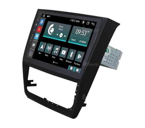 Radio de Coche para Skoda Yeti 2014 con climatizador Manual Android GPS Bluetooth WiFi USB Dab+ Touchscreen 10" 8core Carplay AndroidAuto