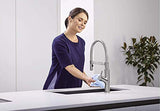 BLANCO 522407 SOLENTA-S Senso UltraResist Grifo de Cocina Acero Inoxidable Acabado, 230 V, Pvd Steel, Sensor
