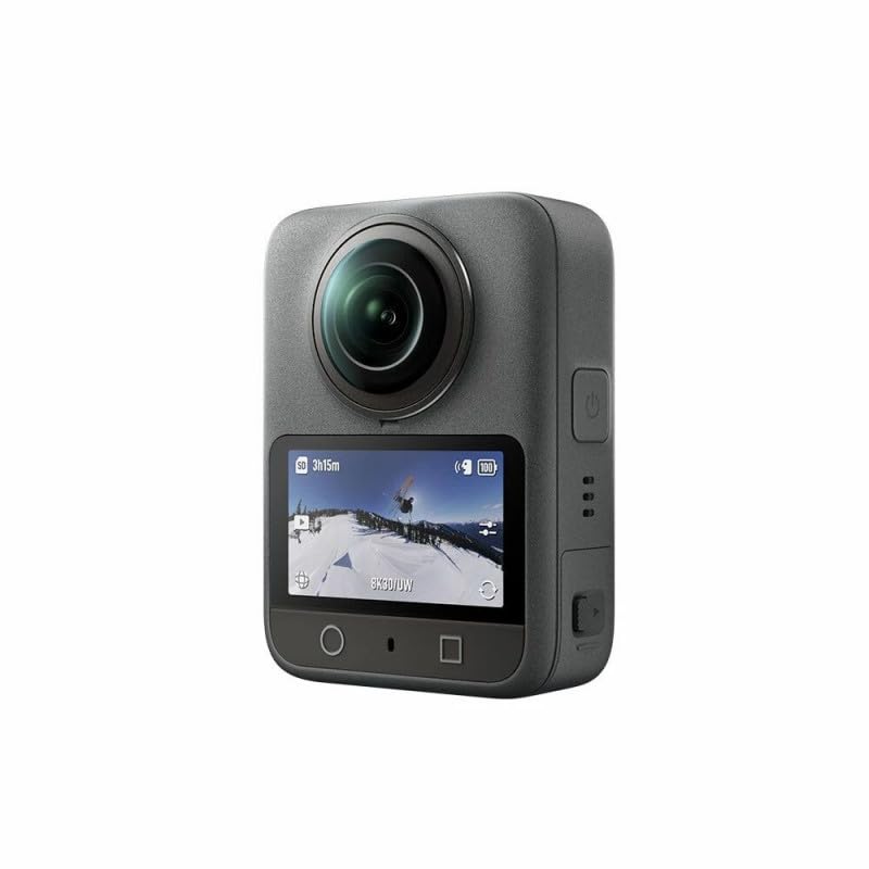 DJI Pack Aventura Osmo 360, cámara 360 con Imagen 360° de 1 Pulgada, Vida útil de batería extendida con 3 baterías, Video 360° en 8K Nativo, cámara de acción para Deportes, vlog