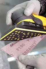 Mirka DEOS 383CV / Lijadora orbital con aspiración central y velcro / para papel de lija de 70x198mm / carrera de 3,0mm / MID3830201