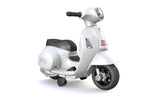 TURBO CHALLENGE - Vespa GTS - Portador Eléctrico - 119150 - Scooter - Blanco - Listo para Rodar - Máximo 25Kg - Plástico - Baterías Recargables - A Partir de 24 Meses
