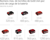 Einhell Taladro/destornillador con batería TE-CD 18/50 Li BL Power X-Change (iones de litio, 18V, máx 50 Nm, portabrocas 13 mm, sistema electrónico velocidad, incl. 2 baterías 2,0 Ah y cargador)