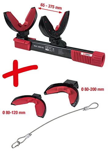 KS Tools 500.8625 Juego de compresór de muelles, 6 pzs., max. 1800 kg